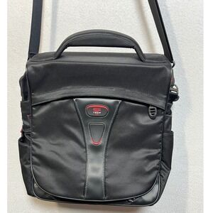 Tumi T-Tech Black Ballistic Nylon Convertible Messenger Backpack Bag 5589GRH